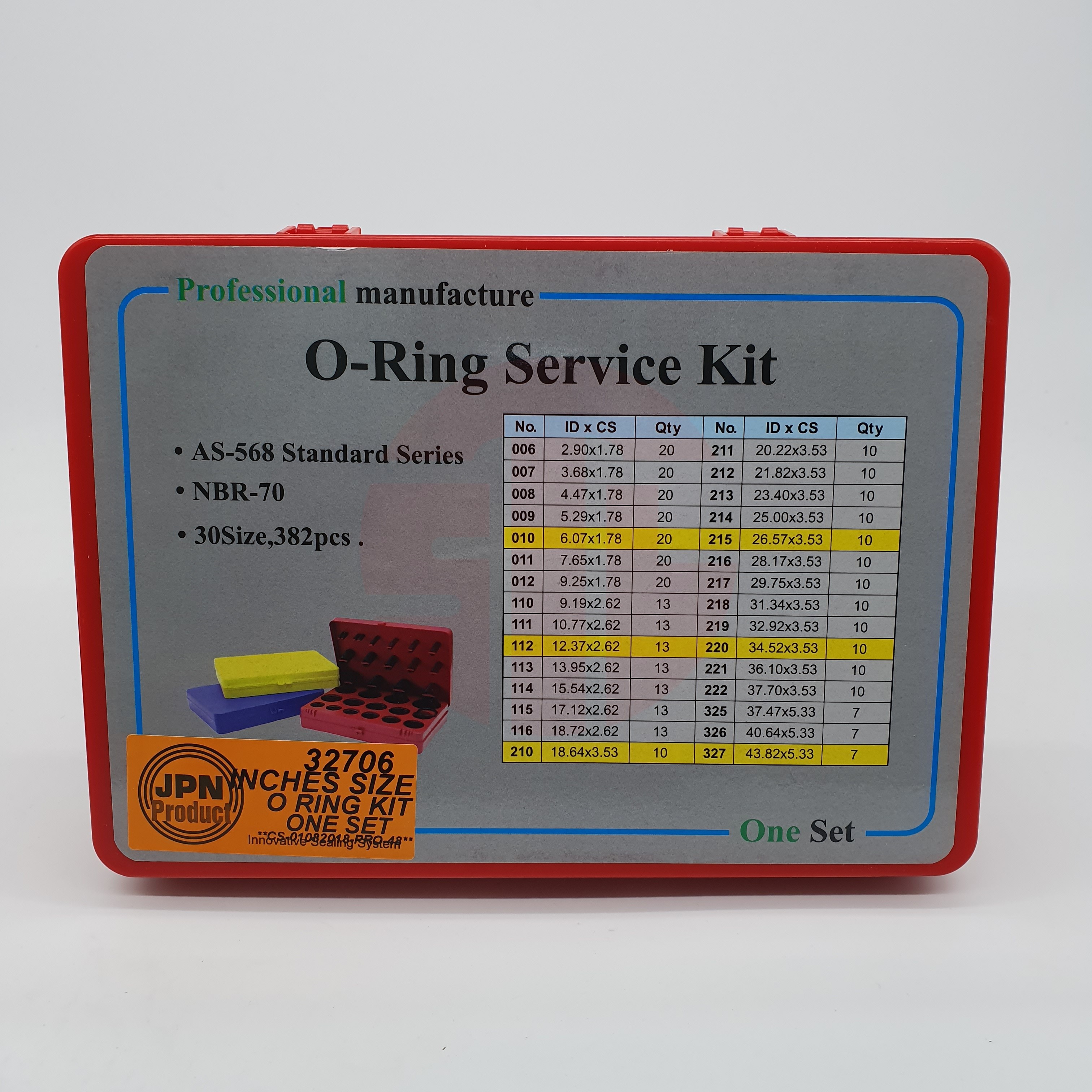 O RING KIT 32706 INCH SIZE Sin Thye Loke Oil Seals Sdn Bhd