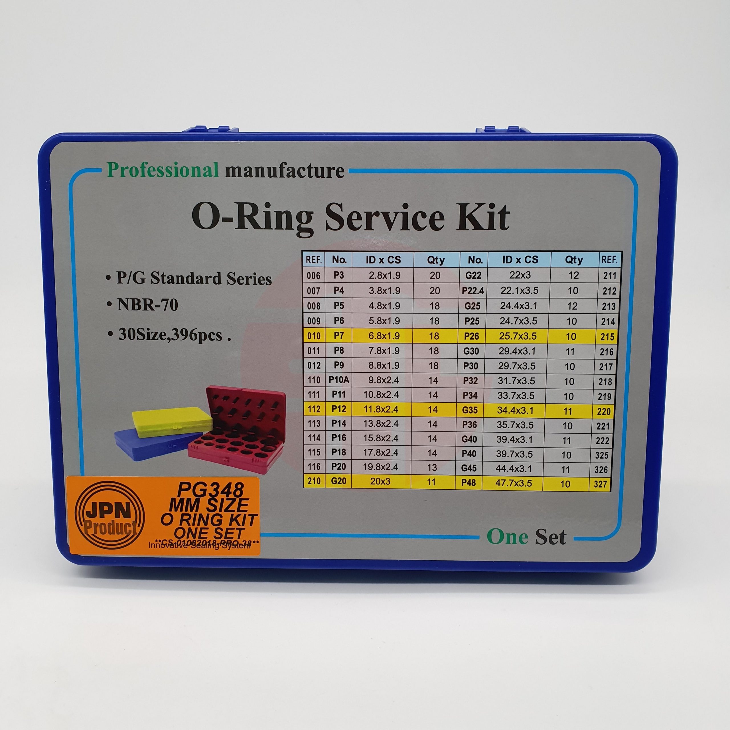 990PCS 36 Sizes O-Ring Kit Black&Green Metric O Ring Seals Rubber O Ring  Gaskets Oil Resistance - Walmart.com