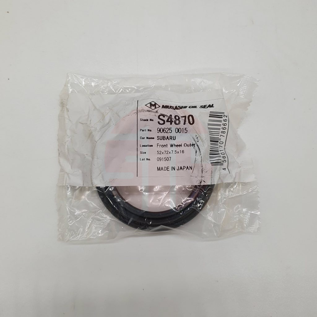 OIL SEAL MUSASHI S4870 52X72X7.5/16 Sin Thye Loke Oil Seals Sdn Bhd