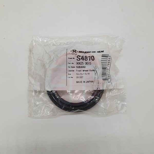 OIL SEAL MUSASHI S4870 52X72X7.5/16